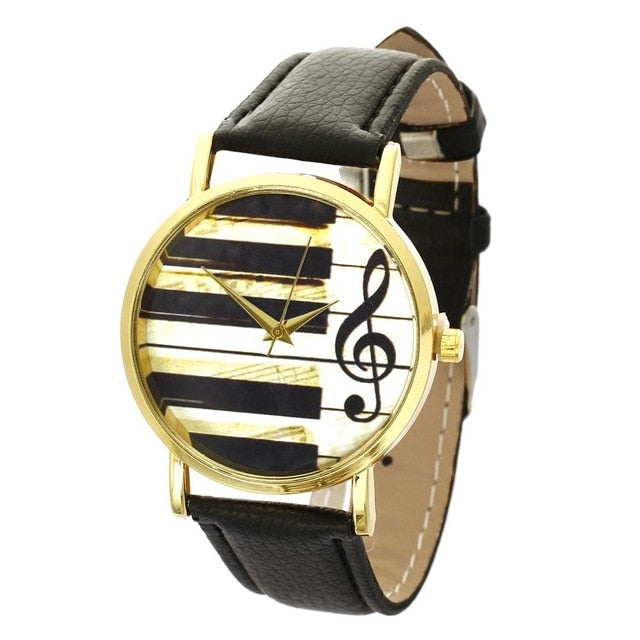 Yellow Piano Watches For Women