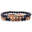 Hyhoney 2pcs Natural Stone Bracelet & Bangle