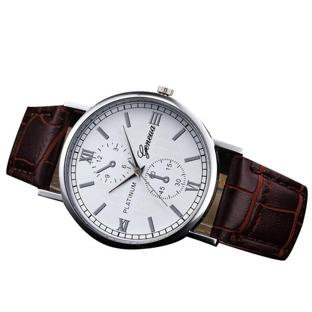 Platınum Geneua Watches For Men