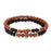 Hyhoney 2pcs Natural Stone Bracelet & Bangle