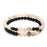 Hyhoney 2pcs Natural Stone Bracelet & Bangle