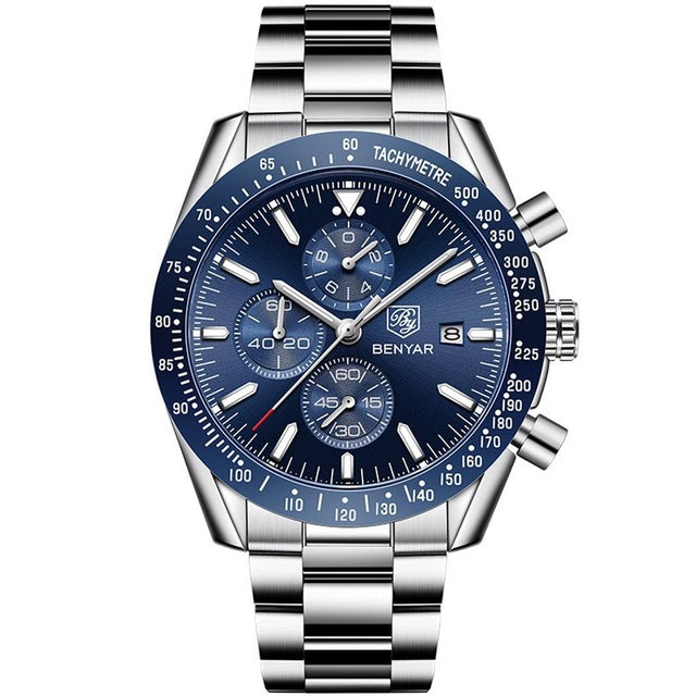 Luxury Brand Mens Blue Watches