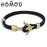 Homod Black Color Anchor Bracelet & Bangle