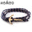 Homod Black Color Anchor Bracelet & Bangle